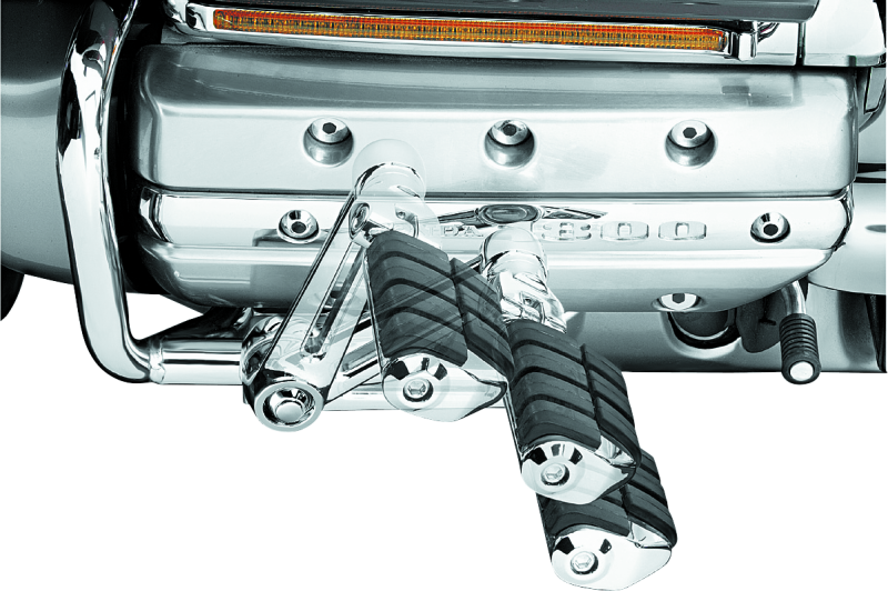 Kuryakyn Ergo II Dually ISO Pegs With Long Arms Chrome - 4056