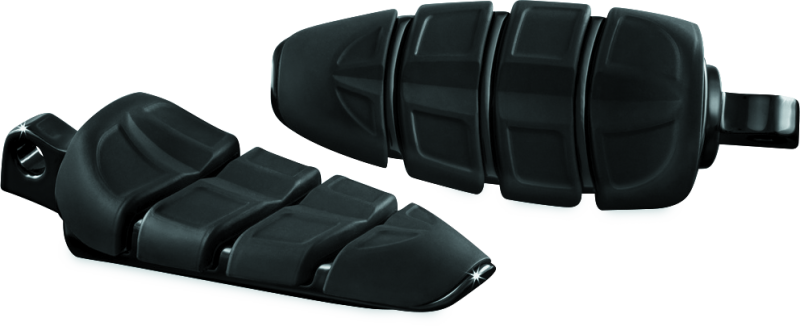 Kuryakyn Kinetic Peg With Male Mount Adapter Gloss Black - 4317