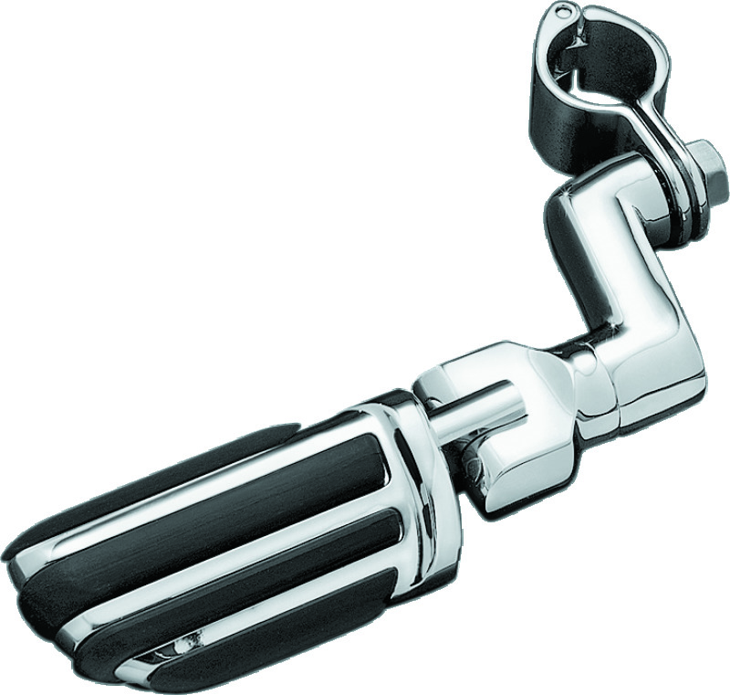 Kuryakyn Pilot Pegs With Offset Mounts 1-1/4inch  Clamps Chrome - 4436
