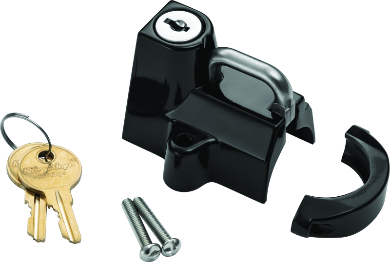 Kuryakyn Universal Helmet Lock 7/8-1-1/4 Black - 4618