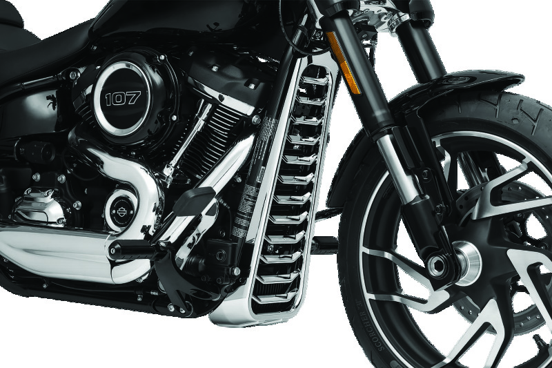 Kuryakyn Precision Chin Spoiler M8 Softail Models, Chrome - 6464