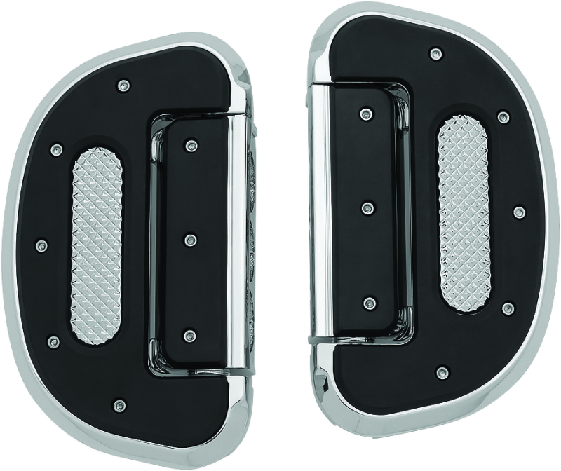 Kuryakyn Heavy Industry Passenger Floorboard Without Adapter Chrome - 7045