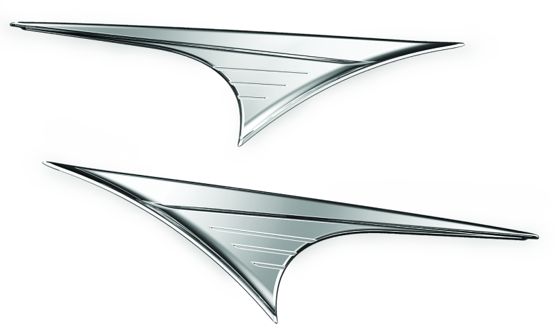 Kuryakyn Side Body Accents For Trikes Chrome - 7274