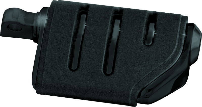 Kuryakyn Trident Dually Peg With Male Adapter Gloss Black - 7562