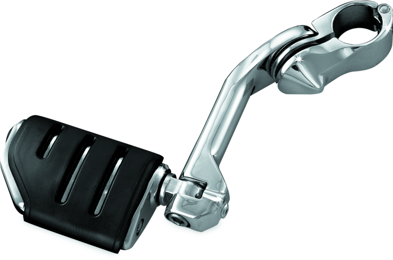 Kuryakyn Tour Tech Trident Dually 6in Back Arm With 1-1/4in Clamps Chrome - 7586