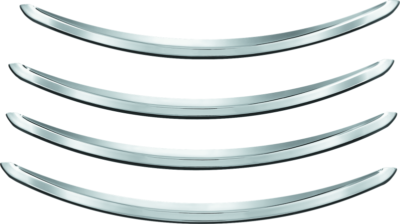 Kuryakyn Rear Fender Accents FLHX & FLTR Models Chrome - 7797