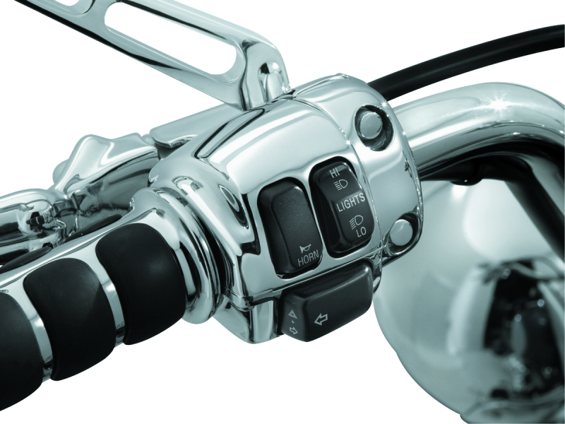 Kuryakyn Switch Housings Chrome - 7808