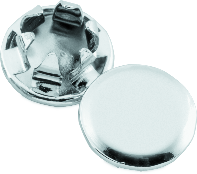 Kuryakyn Custom End Plugs Chrome For 3/8inch Allen Bolts (Set of 6) - 8120