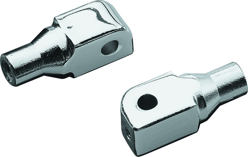 Kuryakyn Tapered Peg Adapter Honda Rear Chrome - 8802