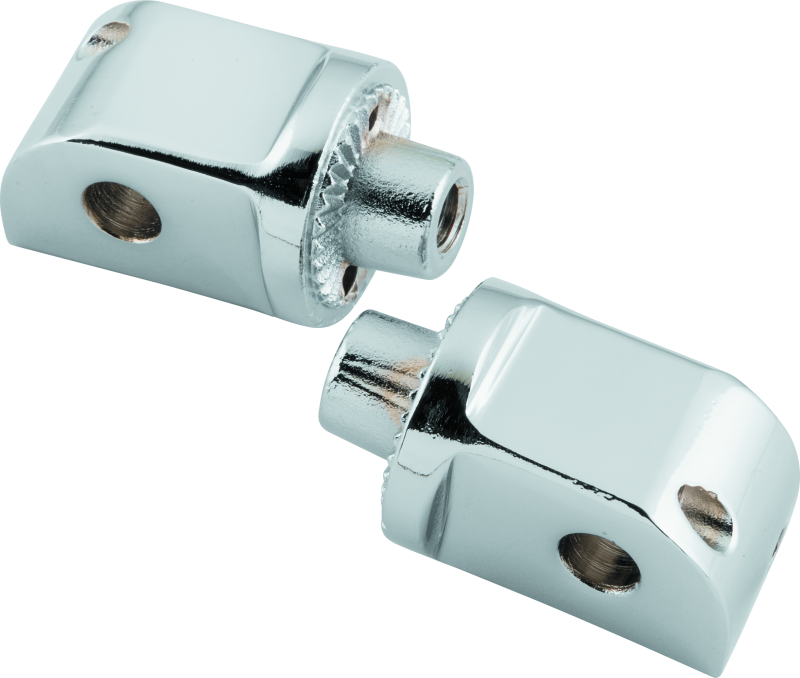 Kuryakyn Splined Peg Adapter Kawasaki Rear Chrome - 8826