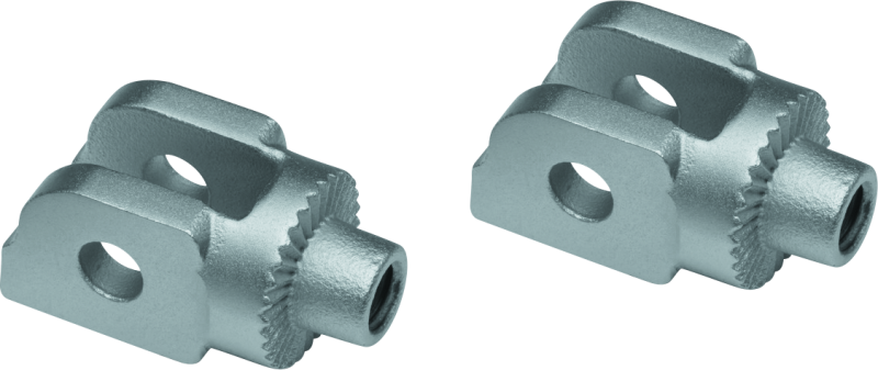 Kuryakyn Splined Peg Adapter BMW Silver - 8902