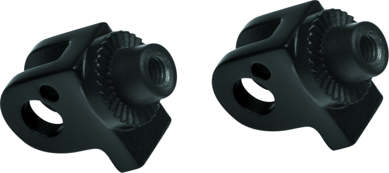 Kuryakyn Splined Peg Adapter Triumph Satin Black - 8905