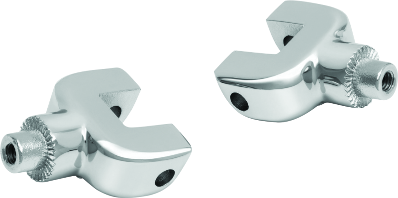 Kuryakyn Splined Passenger Peg Adapter Indian Chrome - 8928