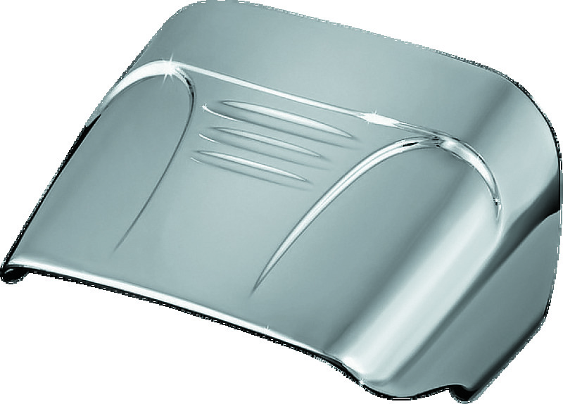 Kuryakyn Taillight Visor Without Slots Chrome - 9008