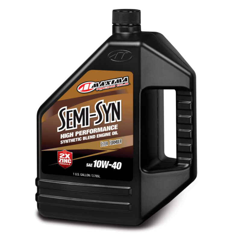 Maxima Performance Auto Semi-Syn 10W-40 Synthetic Blend Engine Oil - 128oz - 39-349128B