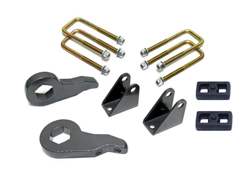 MaxTrac 01-10 GM 1500HD/2500HD/3500HD 2WD/4WD 8 Lug 2.5in/1in Torsion Key Lift Kit - K880731