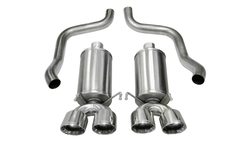 Corsa 14469 2.5" Dual Rear Exit Axle-Back Exhaust System with Twin 3.5" Tips