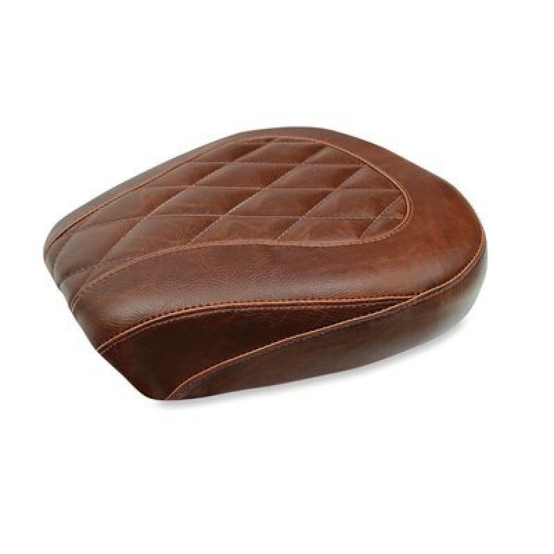 Mustang 97-07 Harley Rd King,06-07 Str Glide,00-05 Eagle Wide Tripper Solo Seat - Brown - 76723