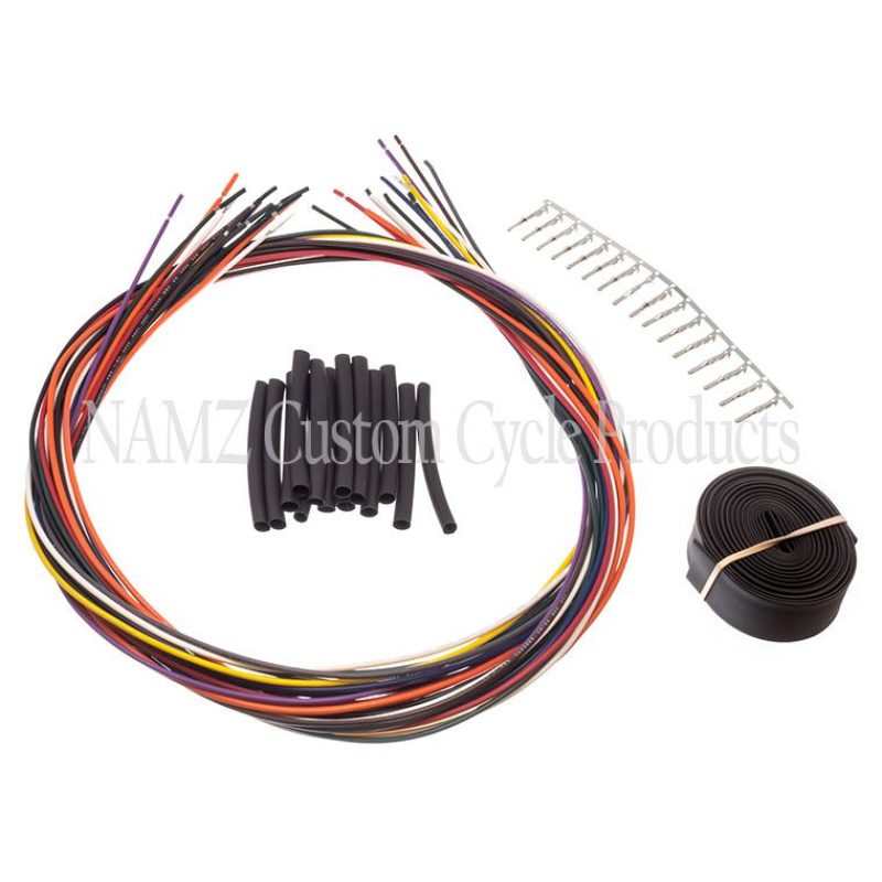 NAMZ 82-95 NON-Bagger Models Handlebar Switch Wire Extensions 48in. (Cut & Solder Applications) - NHCX-UON-48