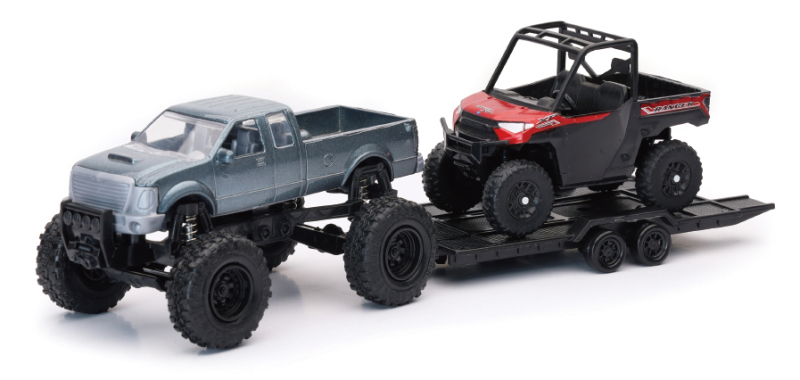 New Ray Toys Offroad Pickup with Polaris Ranger XP1000 EPS - 50076