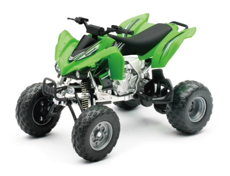 New Ray Toys Kawasaki KFX 450R ATV (Green)/ Scale - 1:12 - 57503