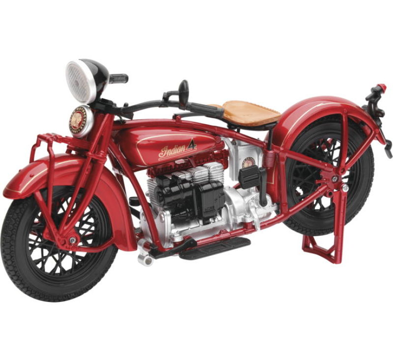 New Ray Toys 1930 Indian 4 (Red)/ Scale - 1:12 - 58223