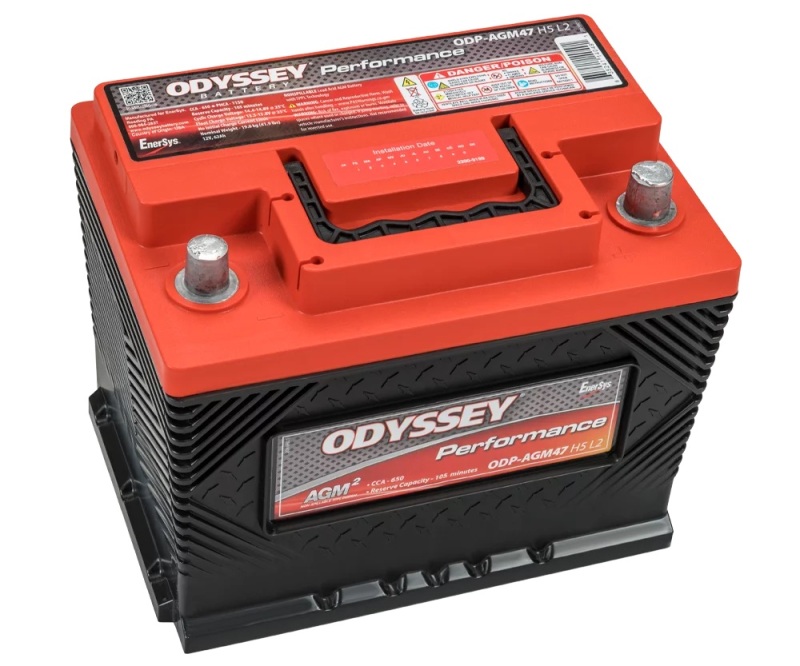 Odyssey Battery Auto/Truck/Heavy Duty & Commercial Performance AGM Battery (47-650) - ODP-AGM47 H5 L2