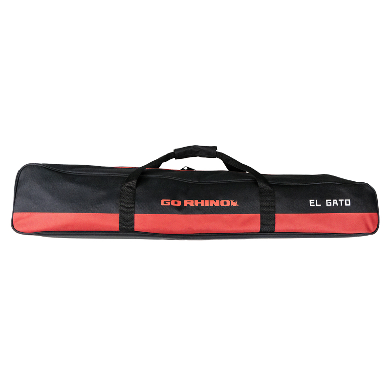 Go Rhino XVenture Gear El Gato EG1 Hydraulic Jack Bag - Black/Red Nylon - XG-RJ50050B