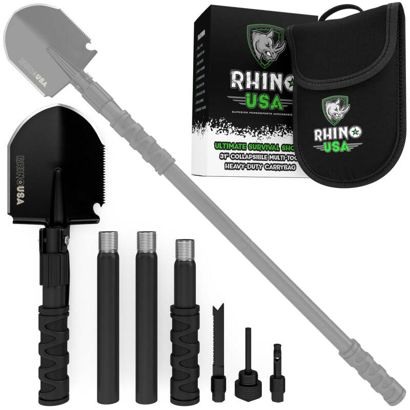 Rhino USA Ultimate Survival Shovel - RNO-SURVIVAL-SHOVEL
