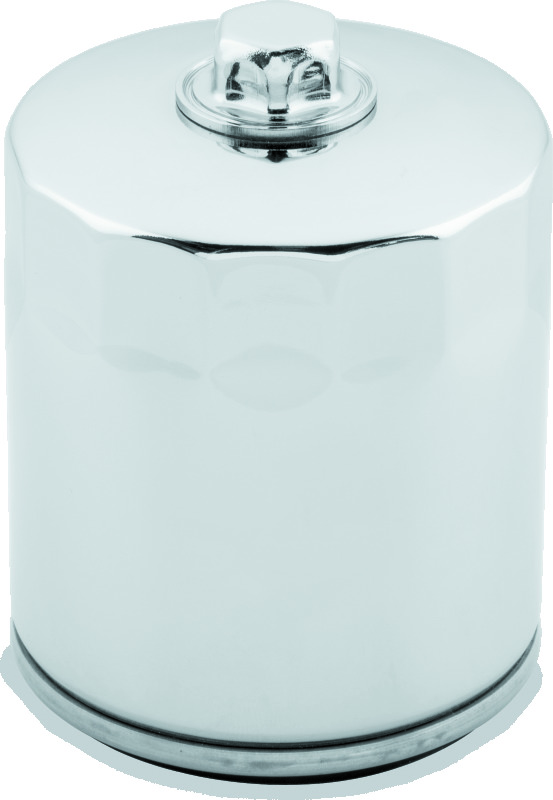 Twin Power M8 Chrome Oil Filter With Nut Replaces H-D 62700297 - 609986