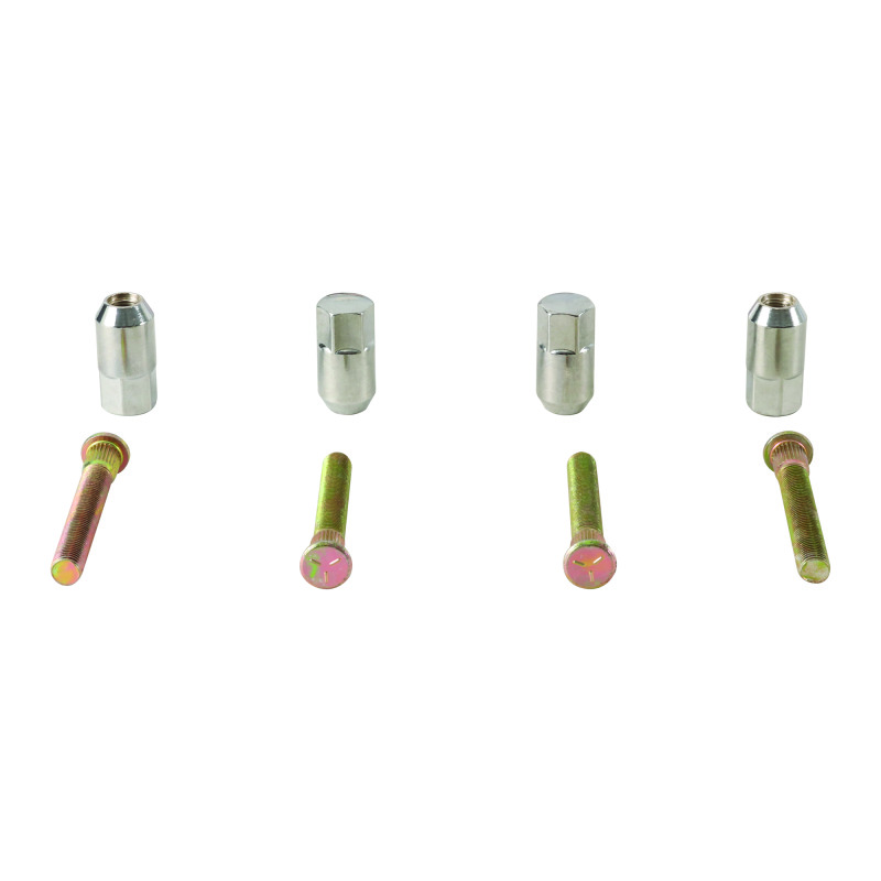 QuadBoss 2017 Polaris RZR 570 S Front Wheel Stud & Nut Kit - 608280