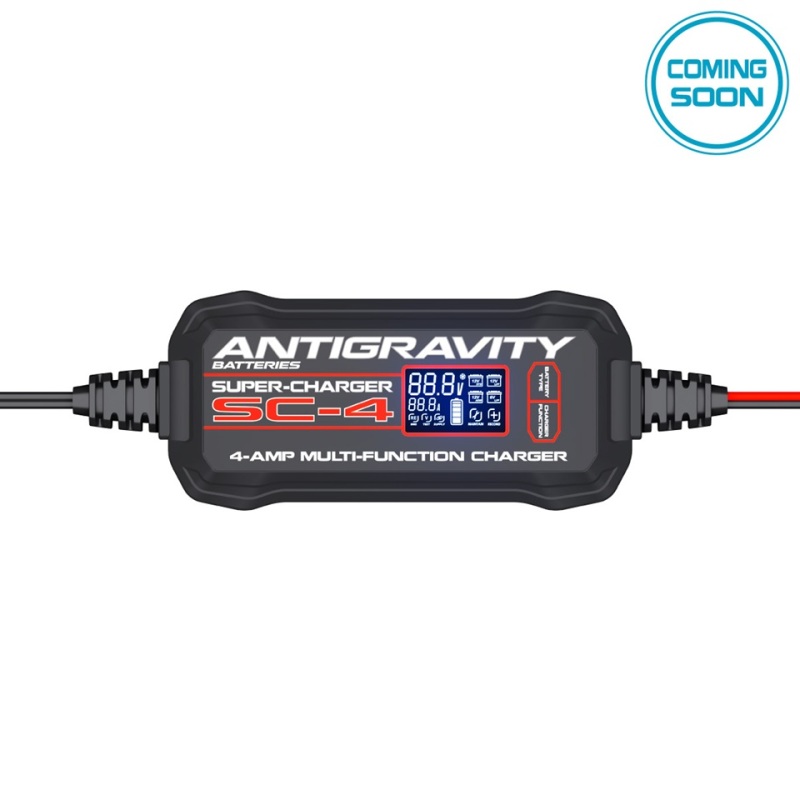 Antigravity SC-4 Super-Charger (Automotive/Motorcycle/Powersport) Battery Charger - AG-BC-SC-4