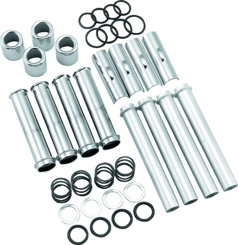 Twin Power 99-17 Twin Cam Twin Push Rod Tube Kit Adjustable Pushrods OK - 490309
