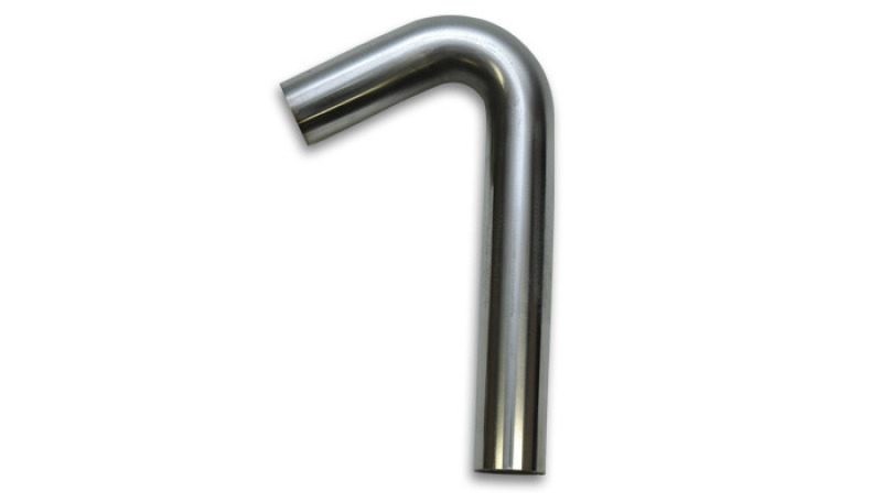 Vibrant 4in OD x 4in CLR 304 Stainless Steel Tubing 120 Degree Mandrel Bend - 13016