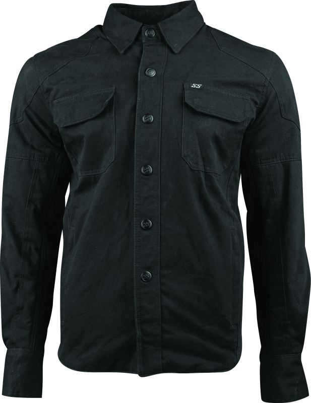 Speed and Strength Call to Arms Moto Shirt Black - Small - 889524
