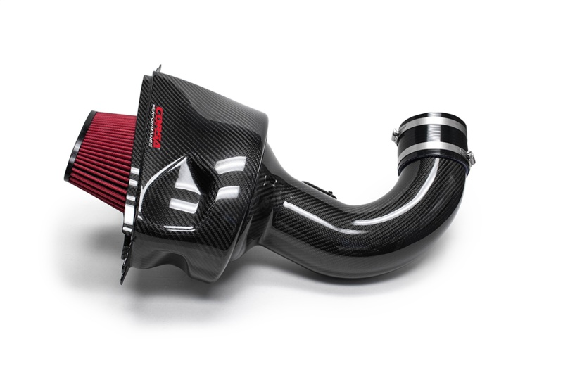 Corsa 44001D Air Intake Kit DryTech 3D Carbon Fiber Tube Synthetic Filter Red