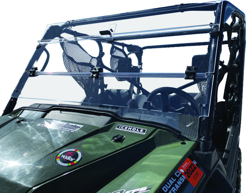 QuadBoss 16-22 Honda SXS1000 Pioneer 1000 Windbreak Folding Windshield - 375781