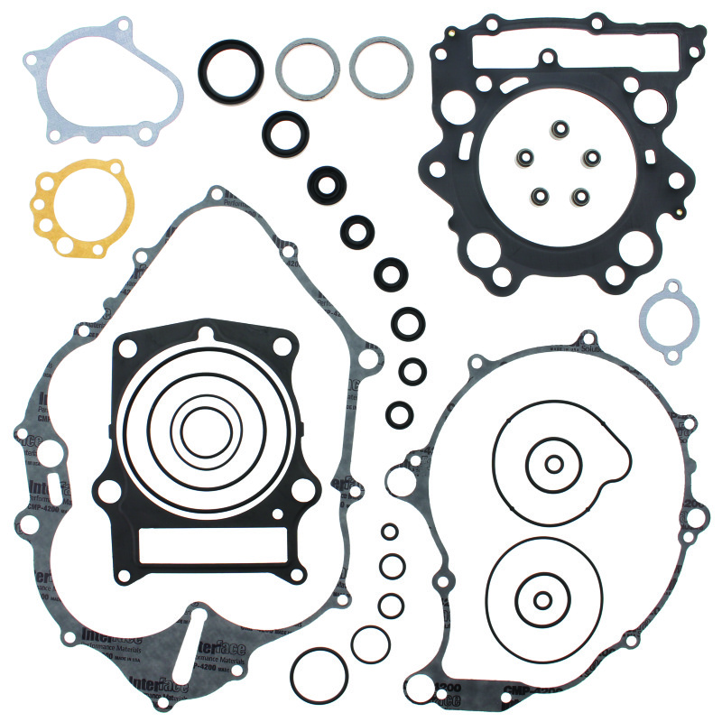 QuadBoss 01-05 Yamaha YFM660R Raptor Complete Gasket Set w/ Oil Seal - 564039