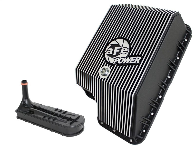 aFe Power 46-70122-1 Pro Series Transmission Pan Black with Machined Fins NEW
