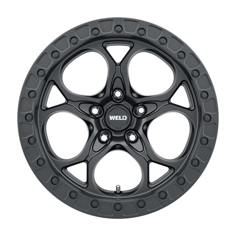 Weld Off-Road W108 17X9.0 Ledge 5X127 ET00 BS5.00 Satin Black 71.5 - W10879075500
