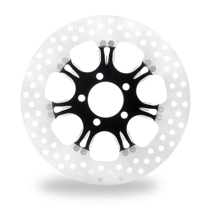 Performance Machine Disc/Carr 11.8 Virtue Fr - Contrast Cut Platinum - 0133-1800VIRS-BMP