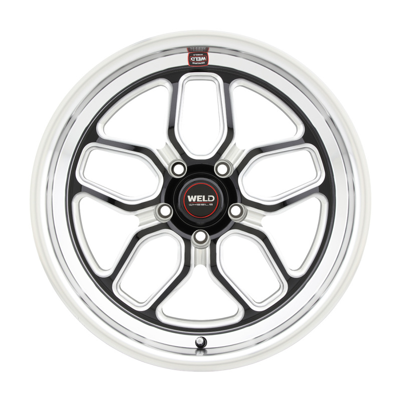 Weld S107 18X8 Laguna 5X120.7 ET00 BS4.50 Gloss Black MIL Dia 78.1 - S10788063450