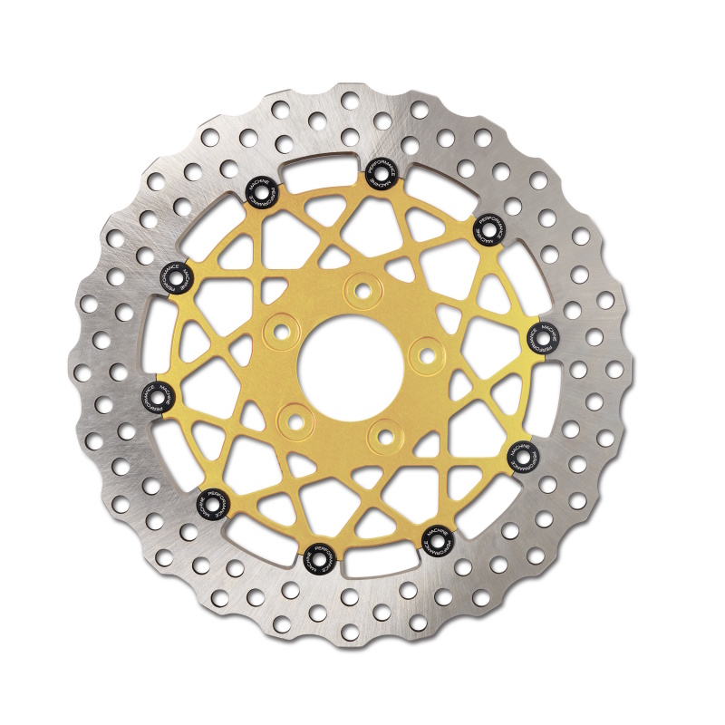 Performance Machine Disc/Carr Speedstar 11.5in x .20 FF No O/S Fr - Gold Ano - 0133-1538S-G