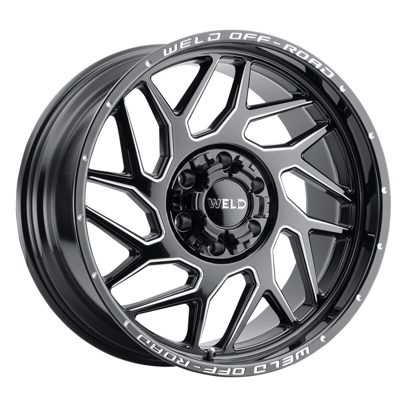 Weld Off-Road W117 20X10 Fulcrum 6X135 6X139.7 ET13 BS6.00 Gloss Black MIL 106.1 - W11700098600