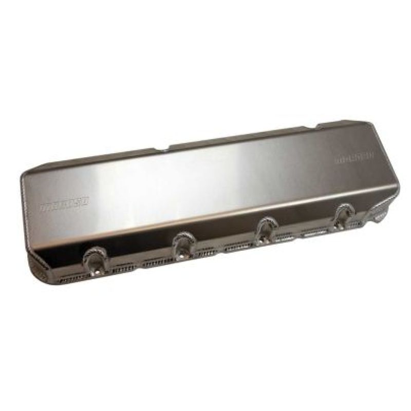 Moroso BBC R-M Raptor 12 Deg/Profiler Hitman 12 Deg Aluminum Valve Cover w/Billet Rail - Pair - 68364