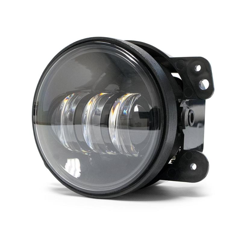 DV8 Offroad R4FL16W3W 4 inch Round Fog Lights For Jeep Wrangler JK 2007-2018 NEW