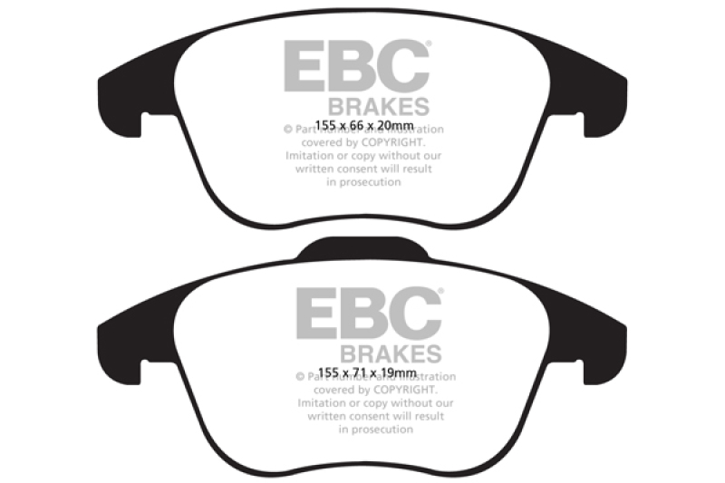 EBC DP21997 Disc Brake Pad Set For Volkswagen Passat 2012-2018 NEW
