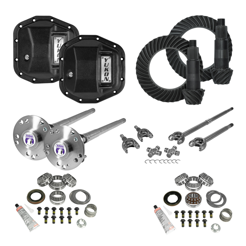 Yukon Gear & Install Kit Stage 4 Package For Jeep JL/JT Rubicon in a 4.88 Ratio - YGK068STG4