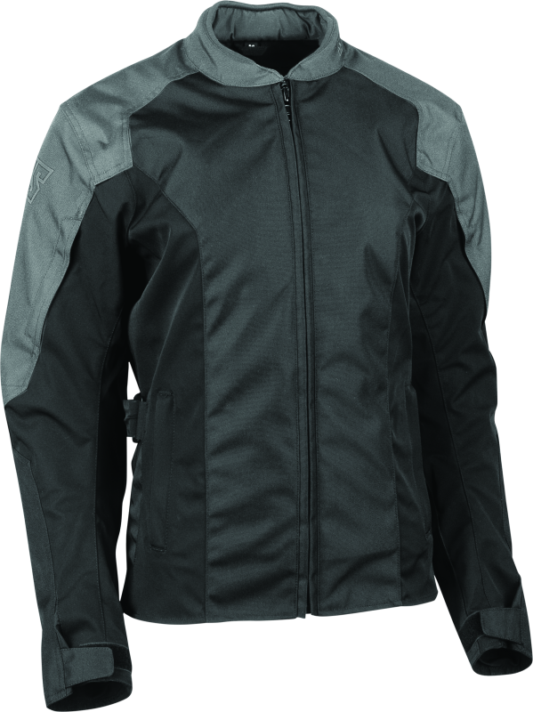 Speed and Strength Mad Dash Jacket Womens Black/Grey - Large - 880418