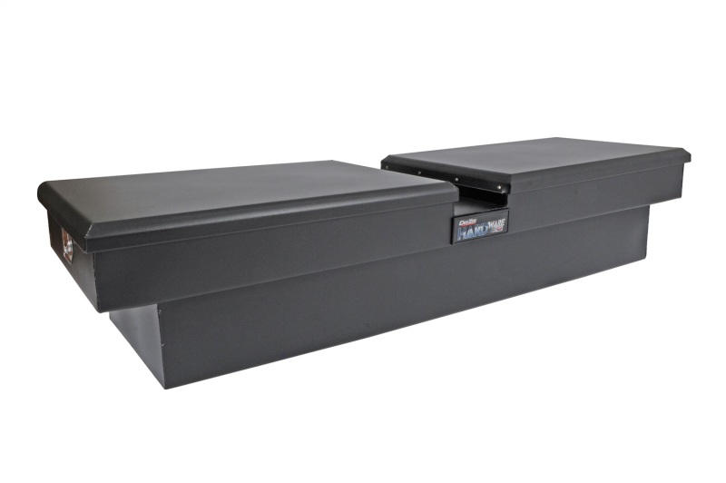 Deezee Universal Tool Box - Hardware Crossover - Double Lid Black - DZ8370SB